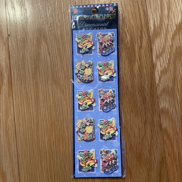 Mary Engelbreit Christmas Dimensional Stickers 25 packages - Picture 3 of 5
